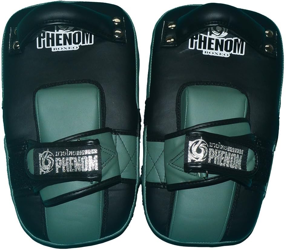 PHENOMフェノム 軽量湾曲キックミット2個ペア/ キックボクシング