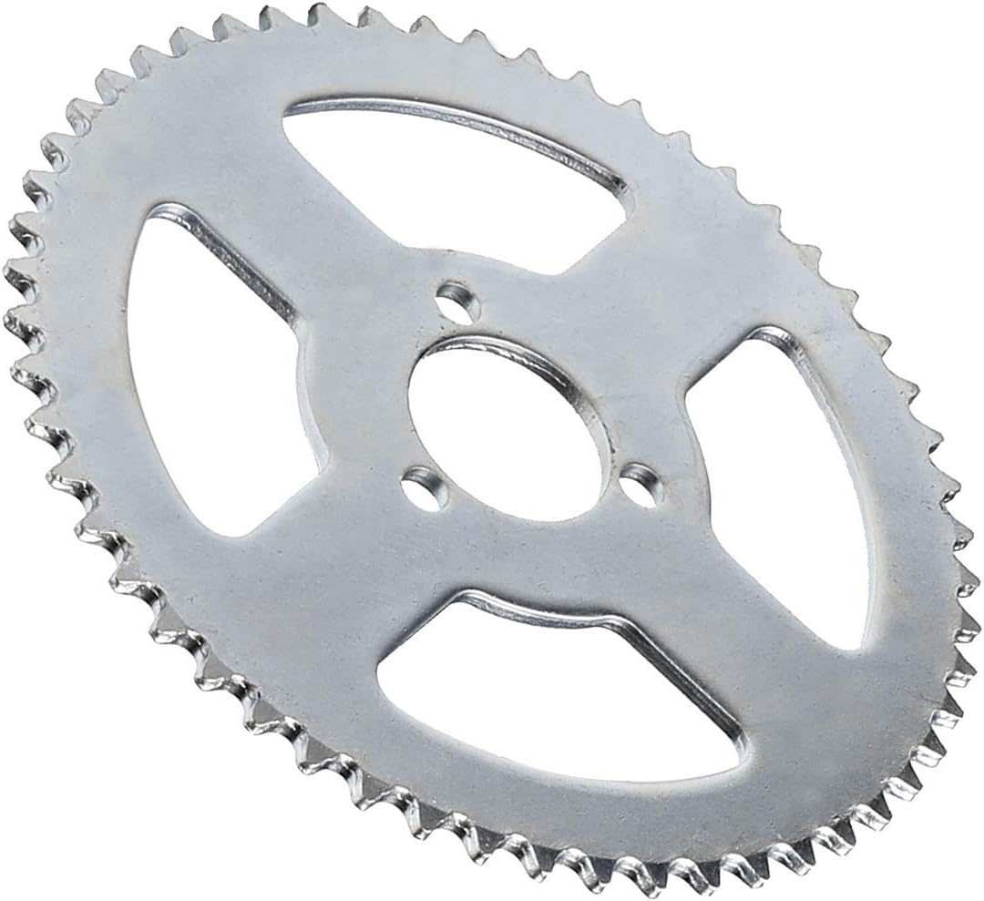 54T T8F Rear Chain Sprocket & 116 Links T8F Chain Kit For Mini Pit Bike Pocket Dirt Bikes ATV Quad