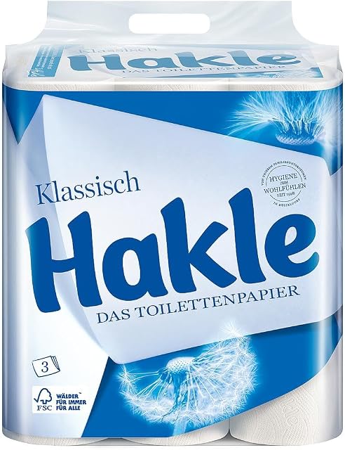 Hakle 10117 Papier Toaletowy, 24 rolki