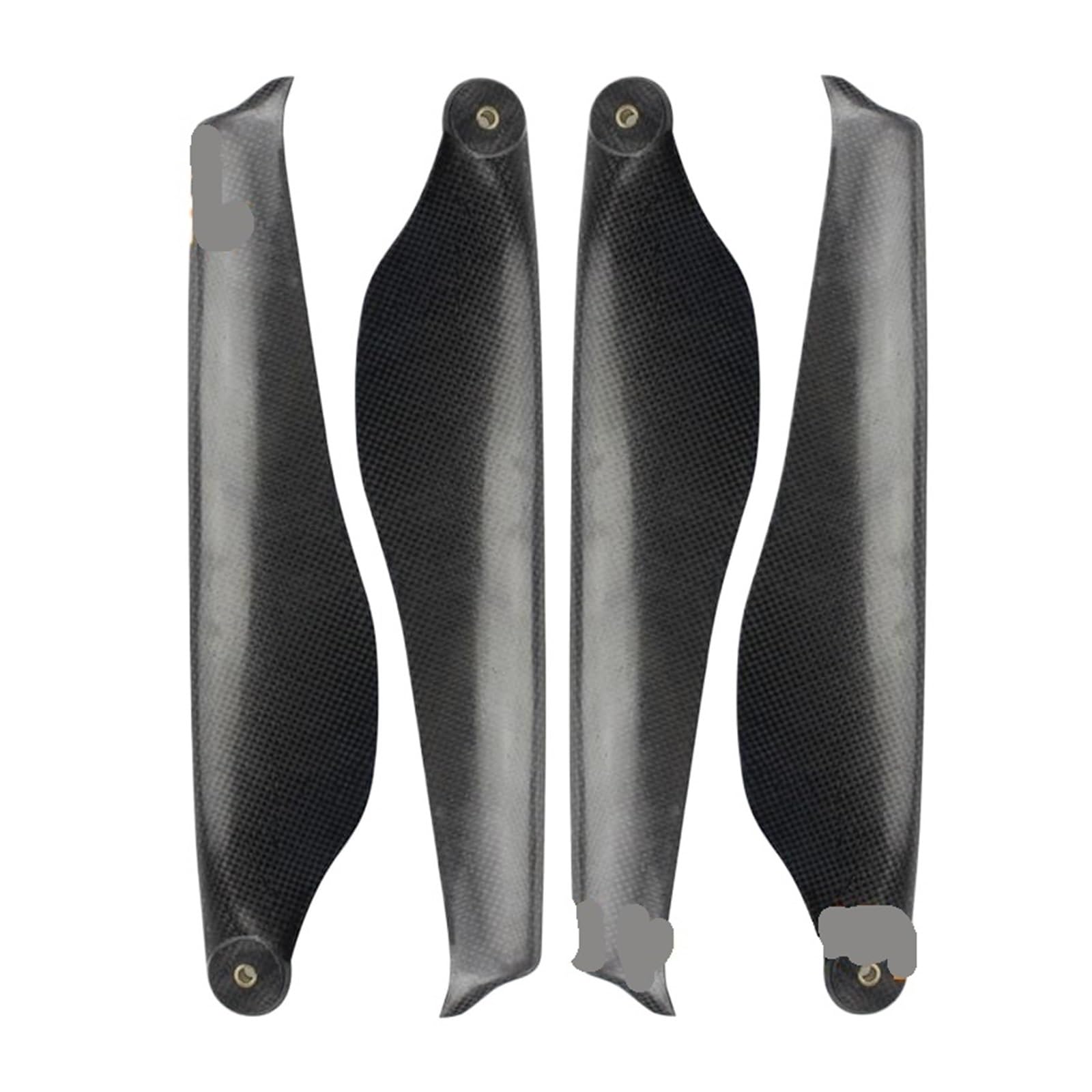 Hélice plegable de fibra carbono 1650/2066/2685/2479/3099, accesorio reducción ruido Compatible con avión agrícola UVA RC varios ejes, 2 pares/8 Uds(2479)