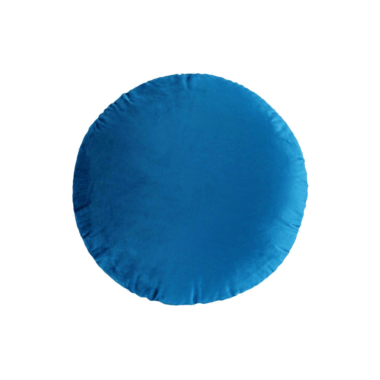 S_SSOY Round Throw Pillow 18",Soft Dutch Fleece Throw Pillow Round Cushion Floor Pillows for Living Room Sofa Bed Chair Floor Car Home Decoration (