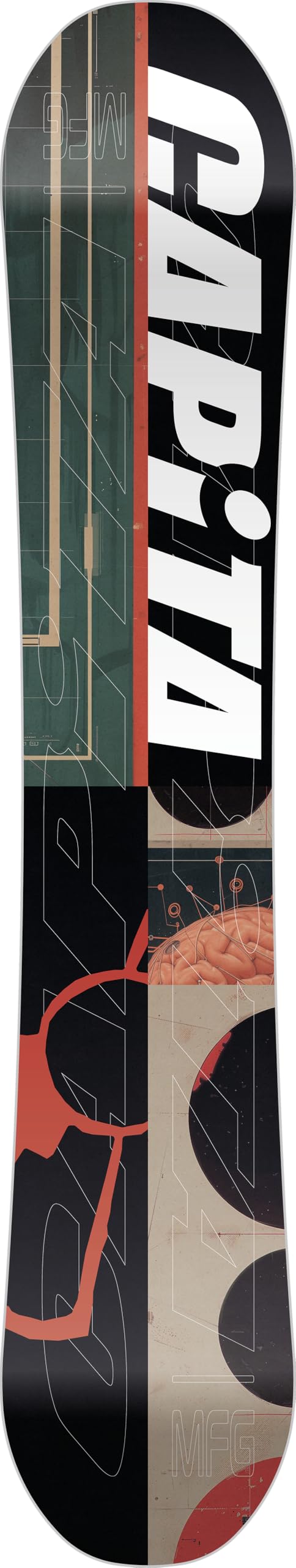 CAPiTA Outerspace Living Men's Resort Snowboard (2026, 161cm Wide)