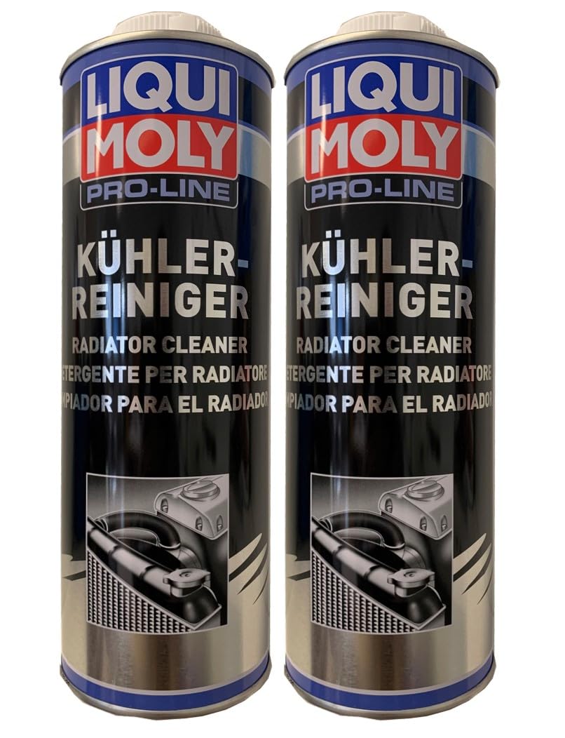 2 x Liqui Moly 5189 Pro Line enfriador limpiador de sistema de refrigeración additiv 1L