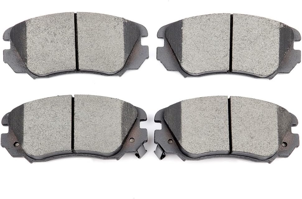 LSAILON [D1421] Front Ceramic Disc Brake Pads Set For Buick Allure Cascada LaCrosse Regal For Cadillac ELR For Chevrolet Equinox Impala For Ford Expedition For GMC Terrain For Lincoln For Saab [4PCS]