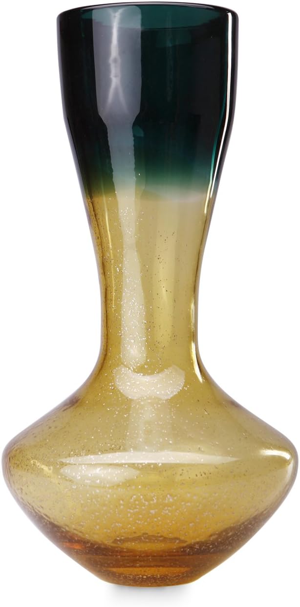 Ballerina Hand Blown Art Glass Flower Vase Floral Vases Home Decor 13.58" Tall