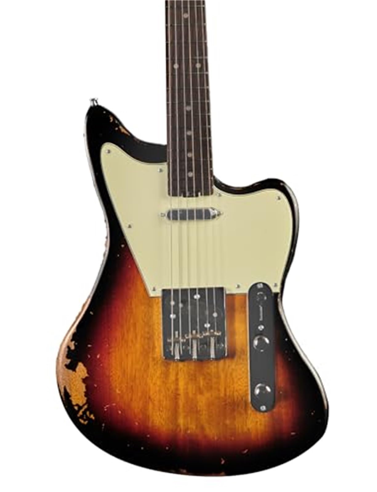 Gitary Elektryczne Pełnowymiarowe Pełnowymiarowa Profesjonalna Gitara Elektryczna Z Gryfem W Kolorze Starego Pieca Klonowego Wykończeniu Sunset Finish