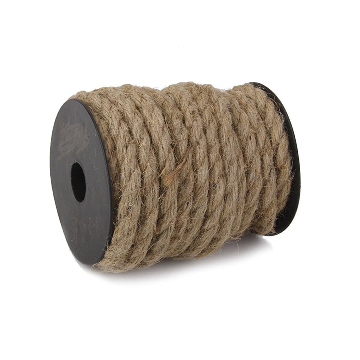 Homoyoyo Natural Jute Twine Roll Yards X for DIY Crafts Gardening and Present Wrapping Durable and Hessian Ribbon for Rustic Decor