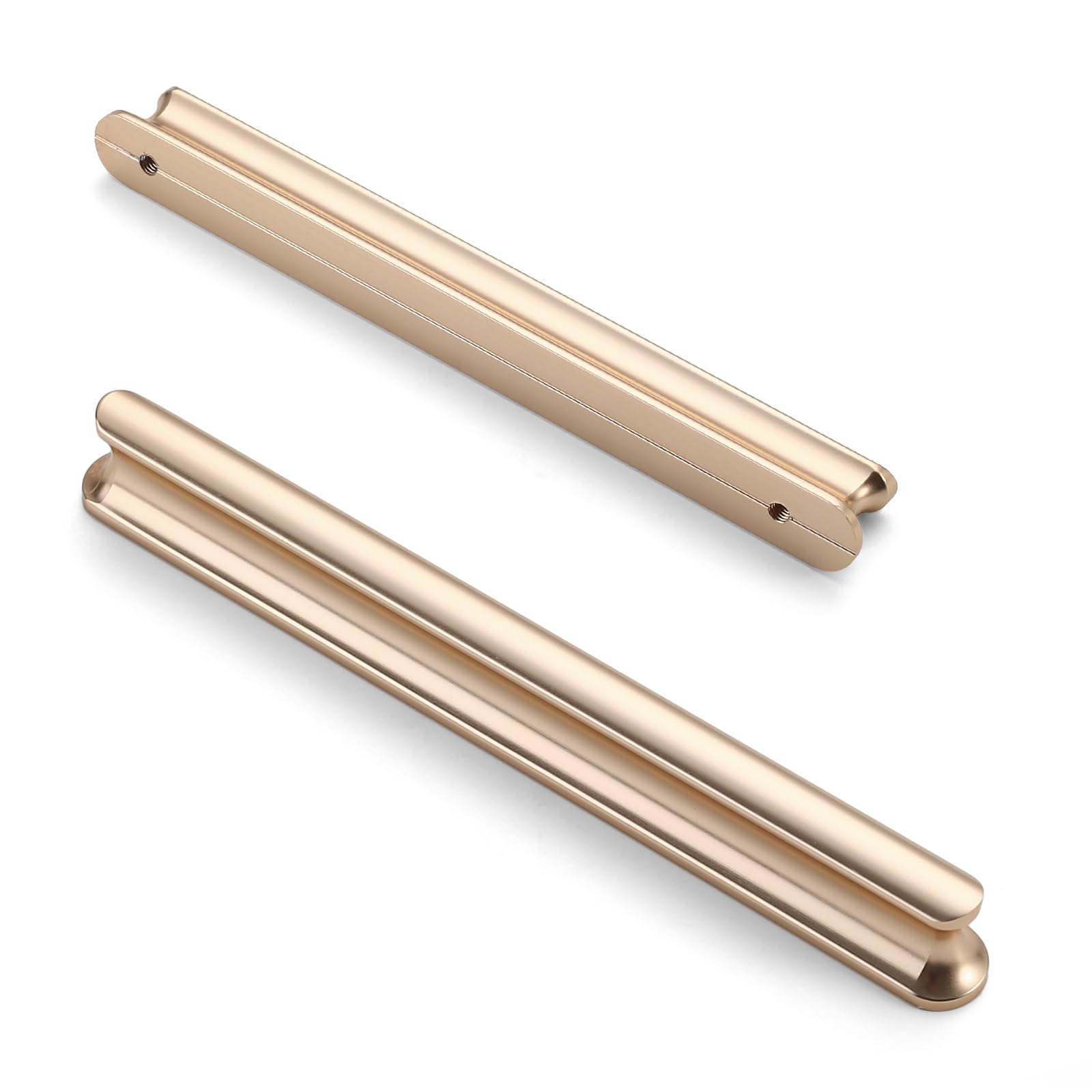 Asidrama 10 Pack 5 Inch(128mm) Gold Kitchen Cabinet Handles, Cabinet Pulls Kitchen Cabinet Hardware for Cupboard Drawer Handles Dresser Pulls