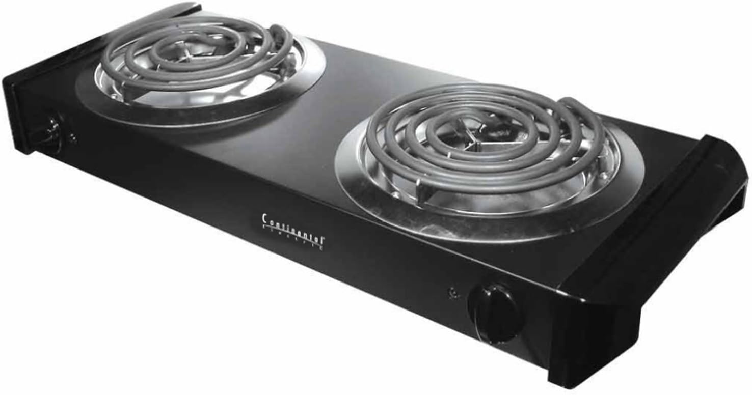Continental Electric CE23319 Double Burner Range