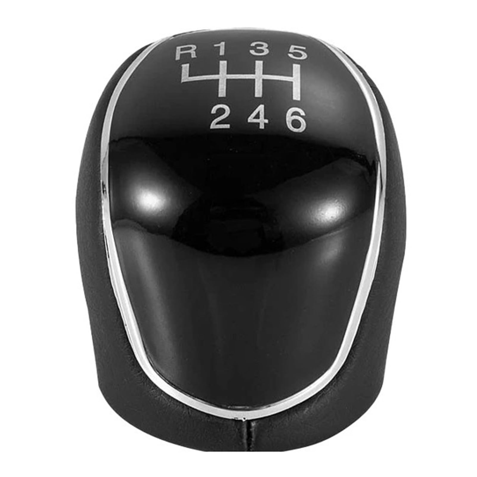 PYBYCEGNZK Car Interior Accessories for Kuga 2008-2021 Gear Shift Knob(Black 6 Speed R135)