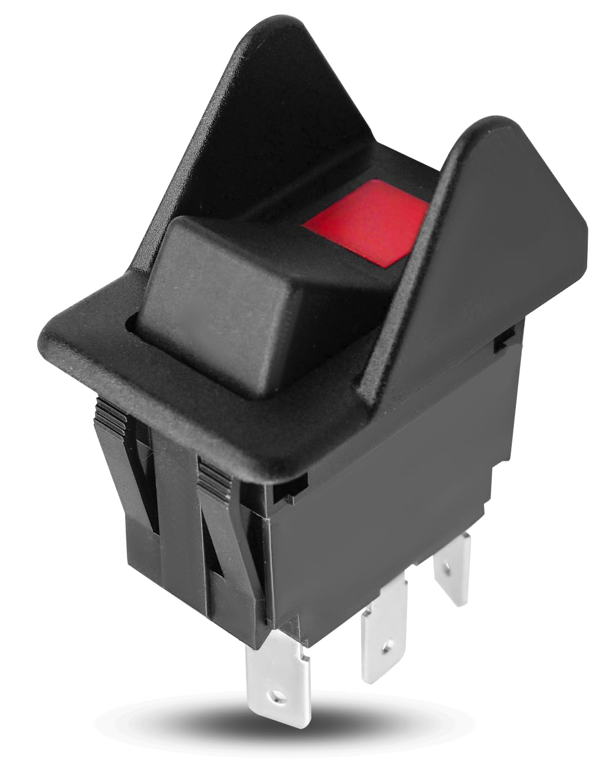 3 Terminal Rocker Switch Fit for Muncie Dump Truck, Remote Start Switch Replace 30T35687