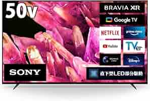 Amazon | ソニー 50インチ 4K 液晶 テレビ ブラビア XRJ-50X90K