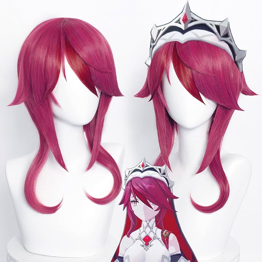 ニ*ム様 原神 ロサリア コスプレ ウィッグつき 原神 げんしん genshin ロサリア Rosaria コスプレウィッグ
