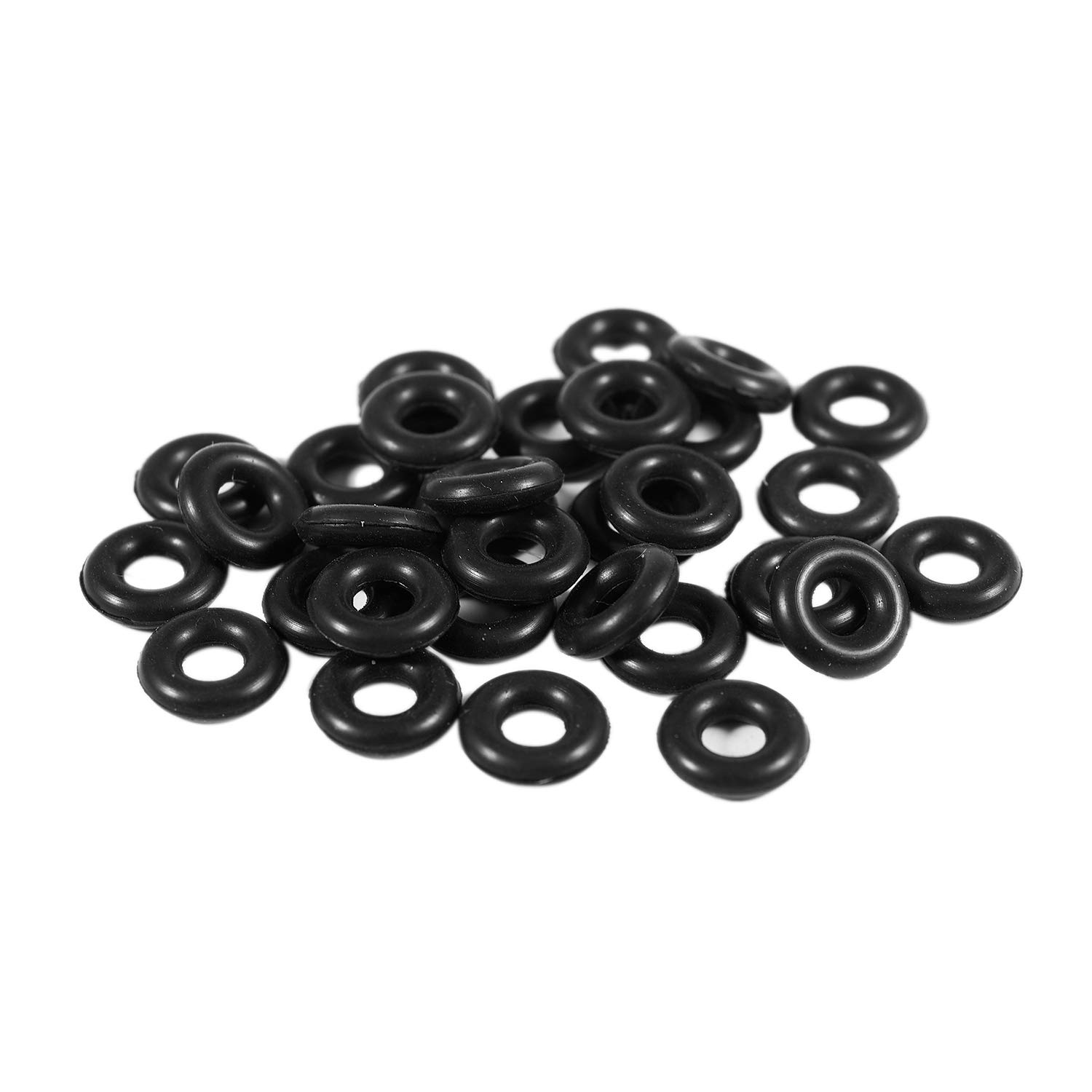 Povhhee 30 Anelli In Gomma Da 2,5 Mm X 6,5 Mm X 2 Mm Per Fishing Povhhee 30 Anelli In Gomma Da 2,5 Mm X 6,5 Mm X 2 Mm Per Fishing