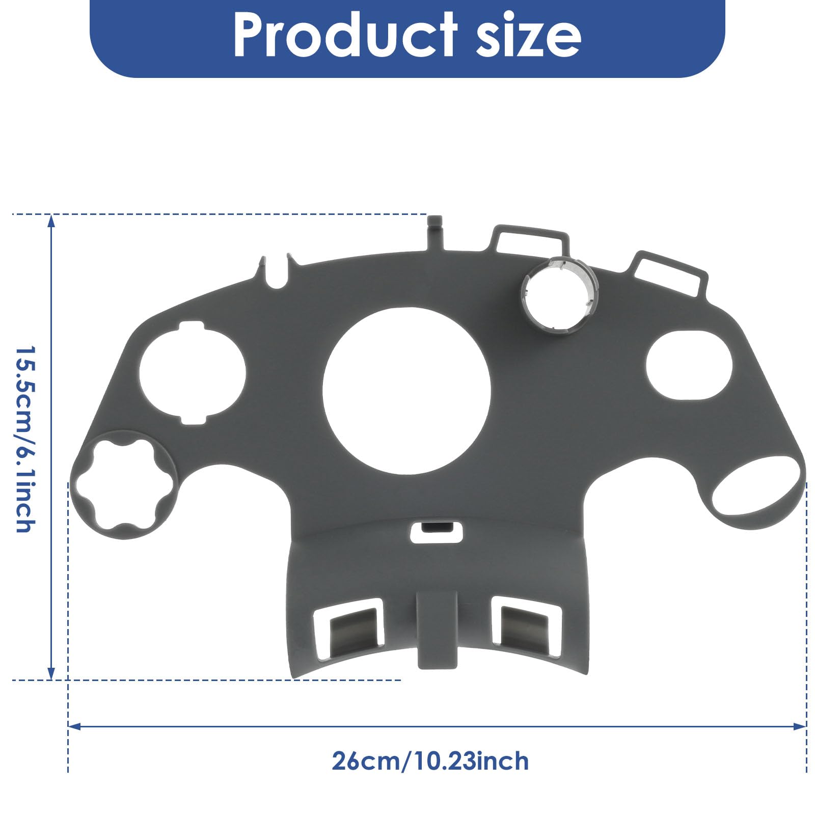 Tcwhniev 2 Pcs Cooking Machine Storage Rack, Durable Kitchen Cooking Tool Storage Rack Holder with Ample Space Neatly Organized Space Saving Cooking Machine Accessory Holder Up to 10 Accessories