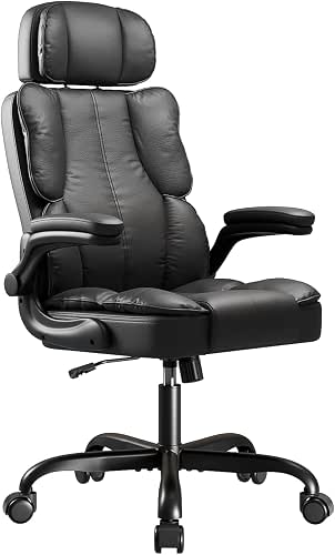Kensaker Managerial Executive Chair with Adjustable Headrest