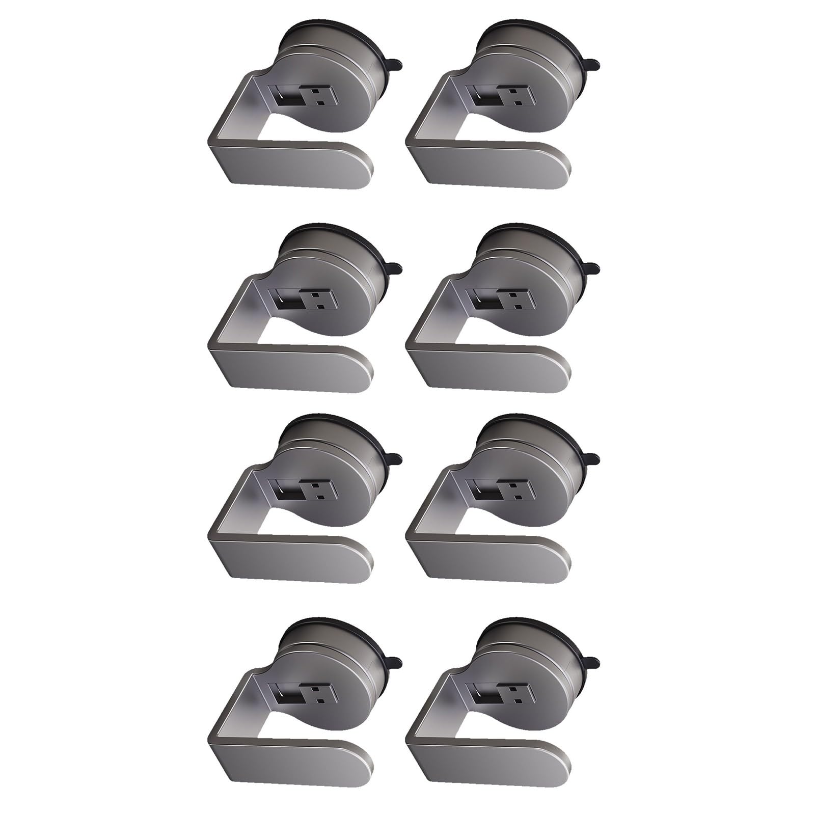 Tsophreniq Wall Mounted Metal Hook Rustproof Easy Installation Hanger for Holiday Lights Garlands Home Decoration Storage Rental Friendly Adhesive Wall Hooks