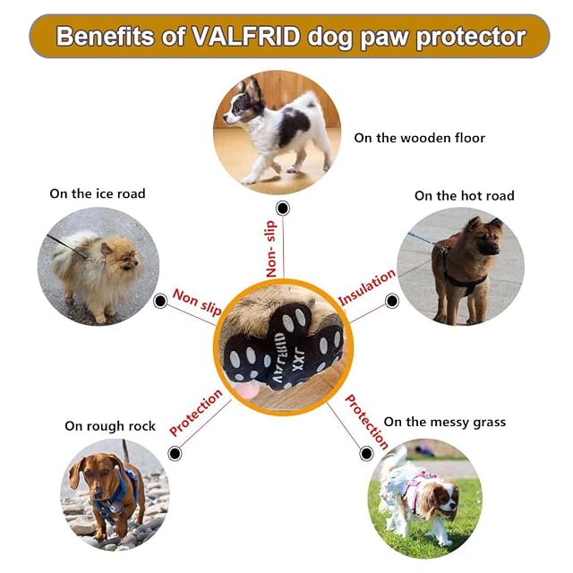 Foto 3 de 7 de VALFRID Protector de Patas para Perro, Antideslizante en Suelos de Madera, Autoadhesivo, Control de tracción