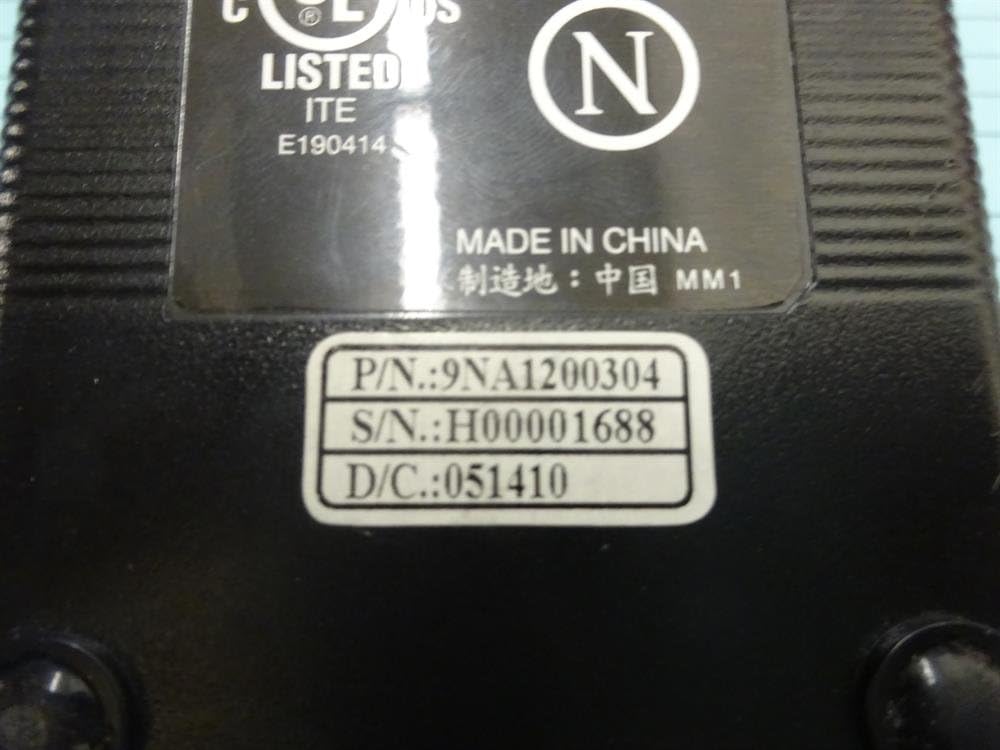 FSP Group Inc. FSP120-AAB / 9NA1200312 AC Power Adapter