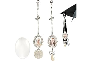 Personalized Tassel Photo Charm for Graduation