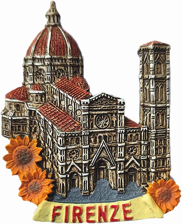 3D Florence Italy Fridge Magnet Travel Souvenir Gift Resin Craft Collection