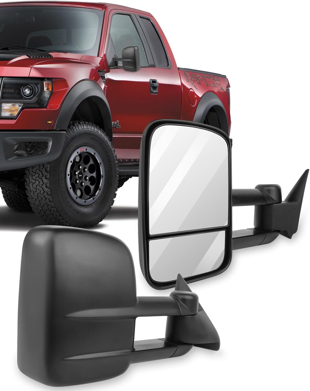 ECCPP Towing Mirrors Tow Mirrors Fit For 2008-2013 For
