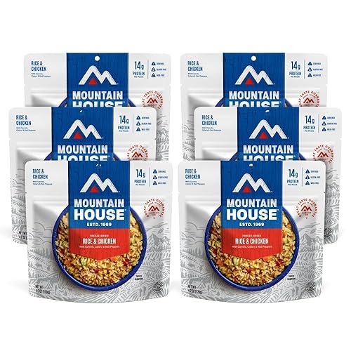 Miniatura 10 de Mountain House Estofado de carne Alimentos liofilizados para mochileros y campamentos, paquete de 6, sin gluten