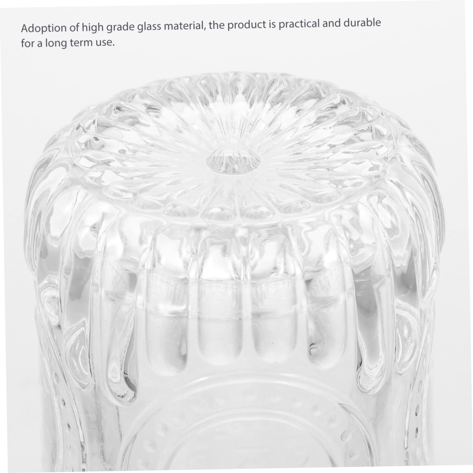 Cabilock Tazas y Botillas De Agua Transparente Accesorio Hogar Con Jarra De Vidrio Multifuncional y Botella De Jugo De Vidrio Para Verano