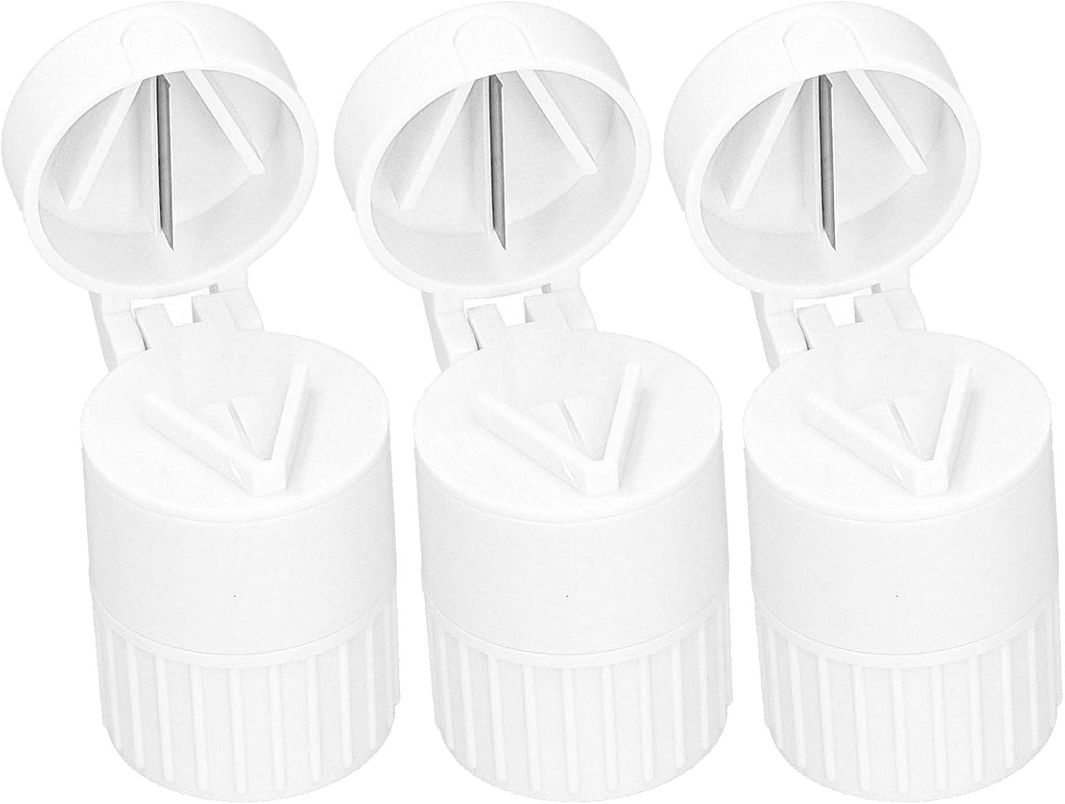 Medicine Storage Box, Pills Cutter, Easily Grind Fine Powder Firm and Durable for Use Travel for Man Woman Home(Green) : Health & Household