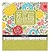 Orange Circle Studio 17-Month 2016 Do It All Magnetic Wall Calendar, Bold Blossoms