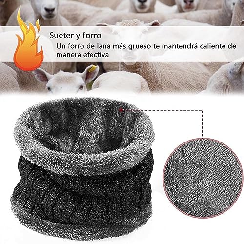 La Mejor Selección de Set de bufanda, gorro y guantes para Hombre favoritos de las personas. 9 Imagen adicional