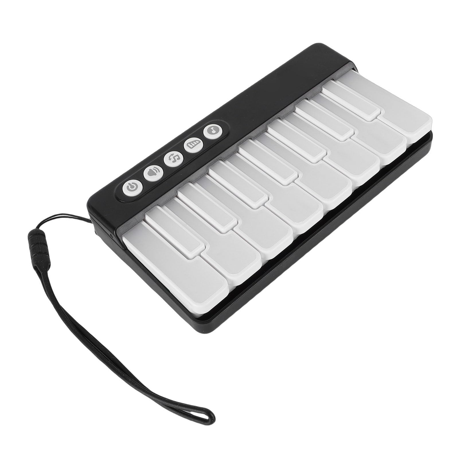 OPPWONG Baby Piano Toy with Color Changing Lights, Portable Light Up Keyboard for Kids, 3 Sound Effects Musical Learning Gift with Safe Rounded Corners — view 6