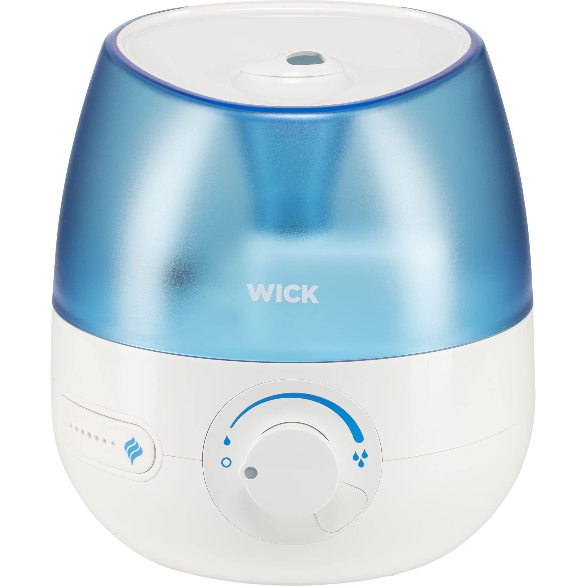 WICK WUL525E – Mini-Kaltnebel-Luftbefeuchter (Weiß/Blau)