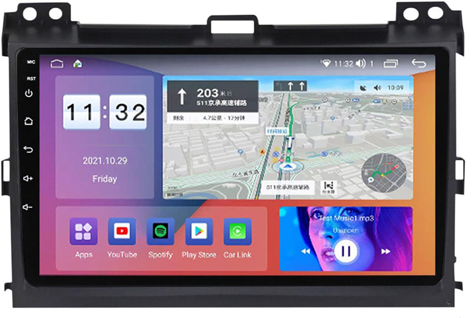 Autoradio Android 12 para P-Rado 2004-2009 que transforma tus viajes con GPS y Carplay 1