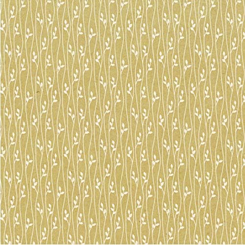 Clairefontaine - Ref 95355C - Origami Paper (Pack of 60 Sheets) - 3 Assorted Sizes in Size, 70gsm Paper, Printed Design on Front & Plain Backs - Kraft Floral Patterns