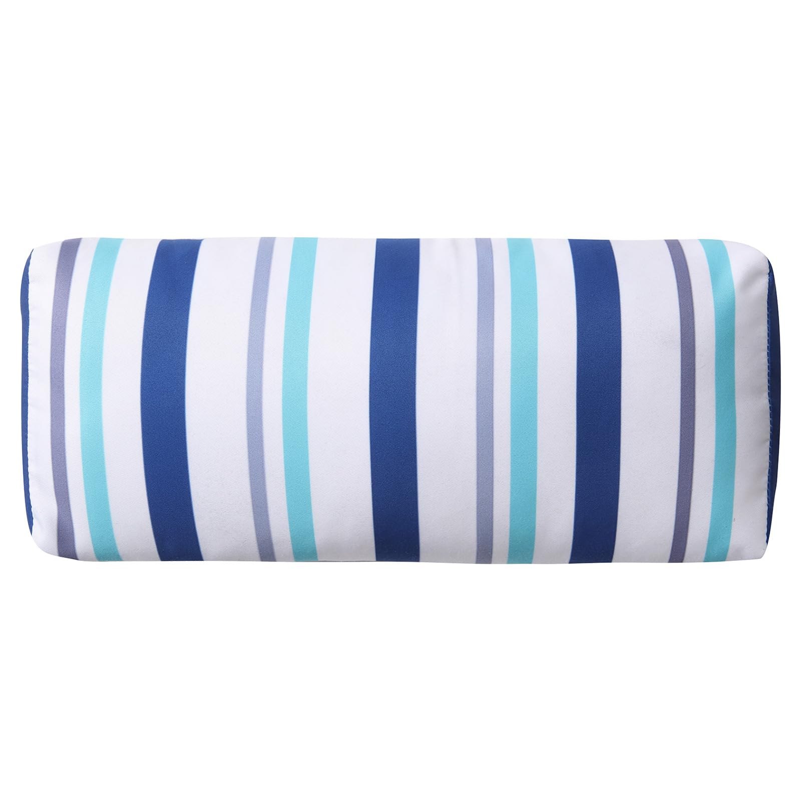 Ourtdoor Coussin de soutien de la tête et du cou avec sangle pour chaise inclinable zéro gravité, rayures