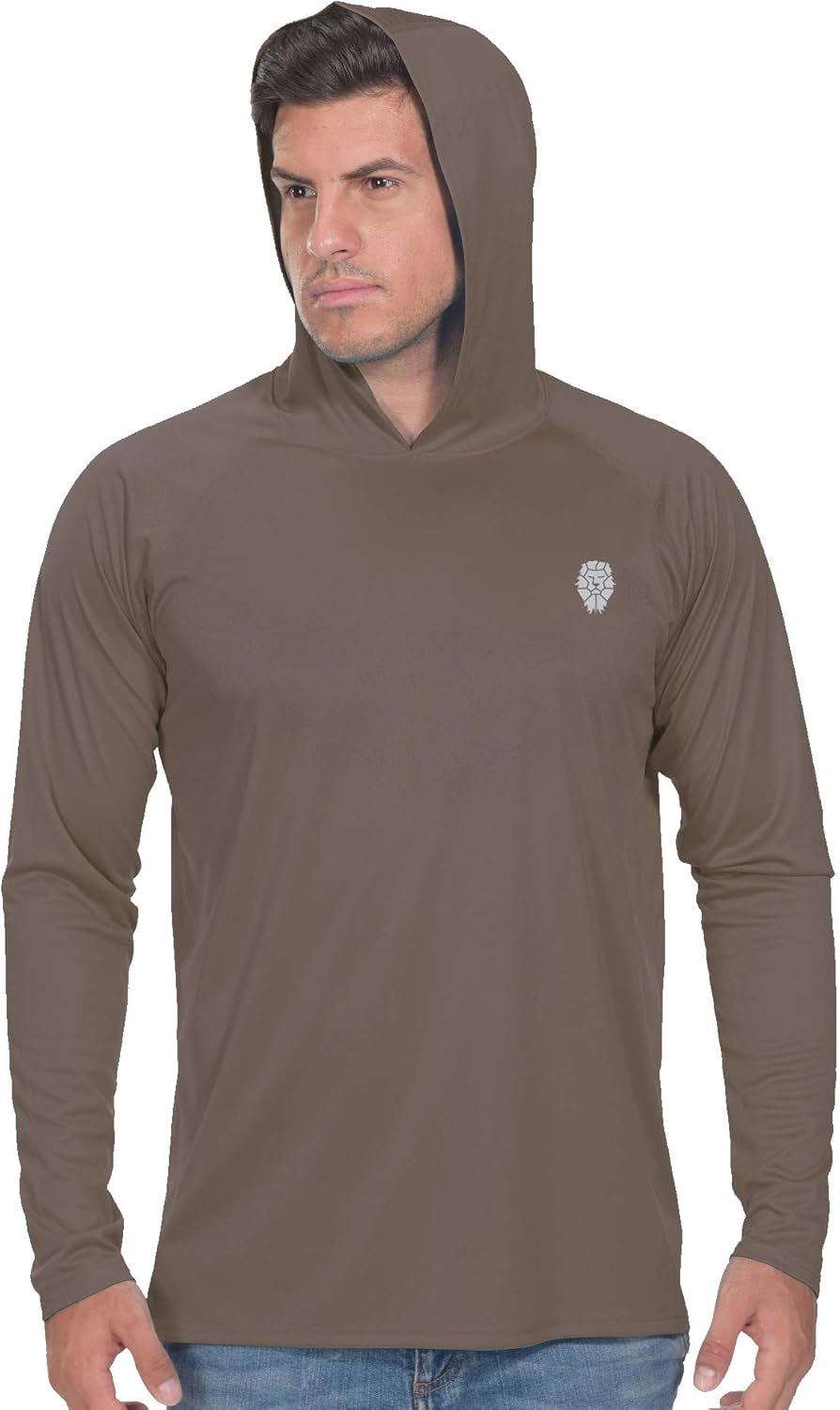 Fishing Shirts for Men Long Sleeve - Sun Protection SPF 50+ UV Tshirt Hoodies