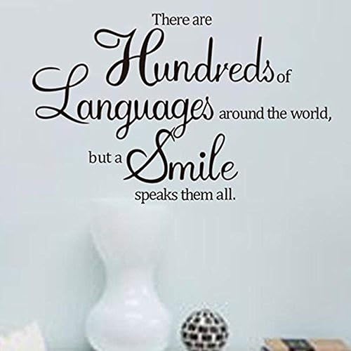 Cientos de sonrisas arte extraíble hogar para sala de estar decoración pegatinas de pared Adesivos de Parede calcomanías de pared decoración vinilo