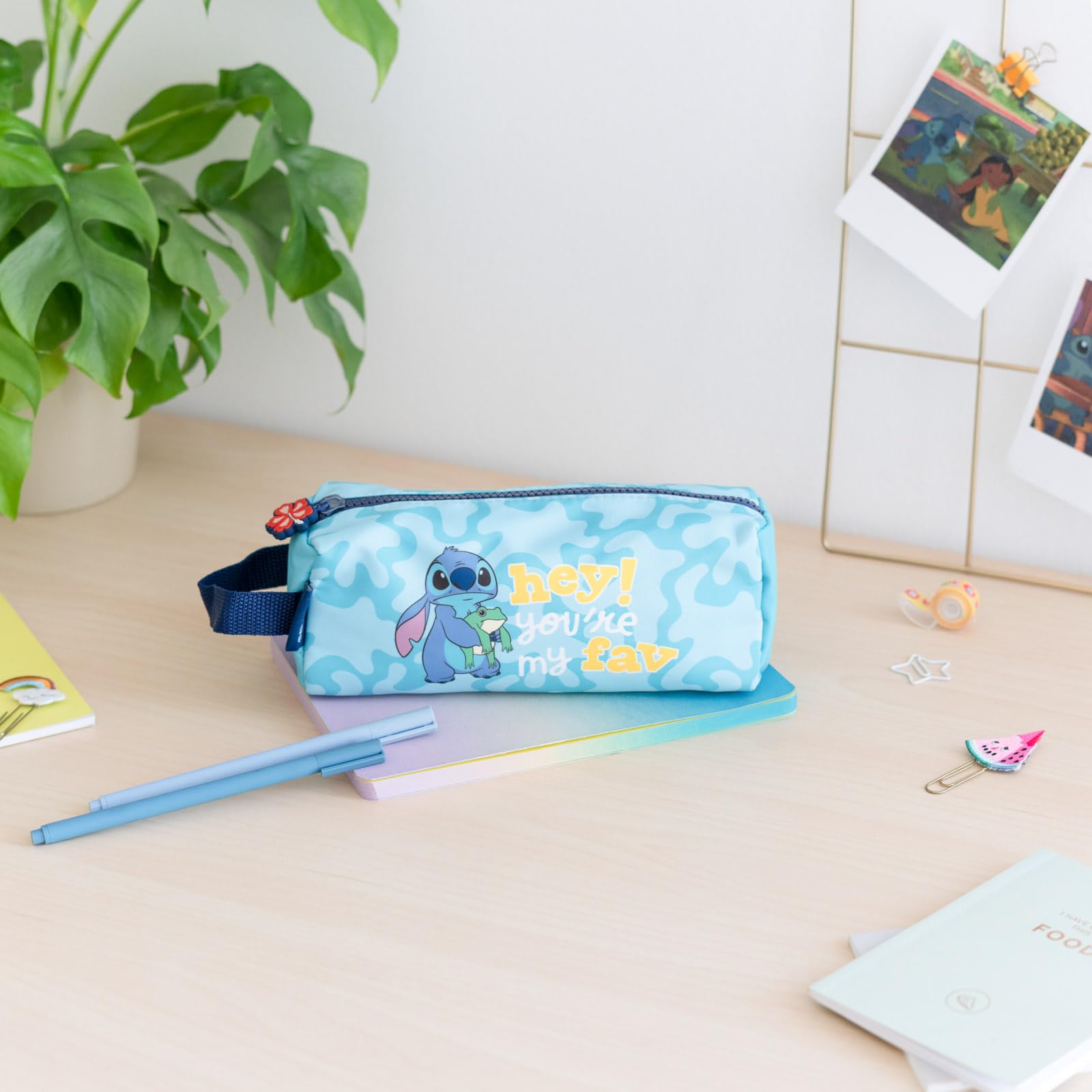 Grupo Erik School Pencil Case - Disney Stitch Stationery, Multicolour - Image 3