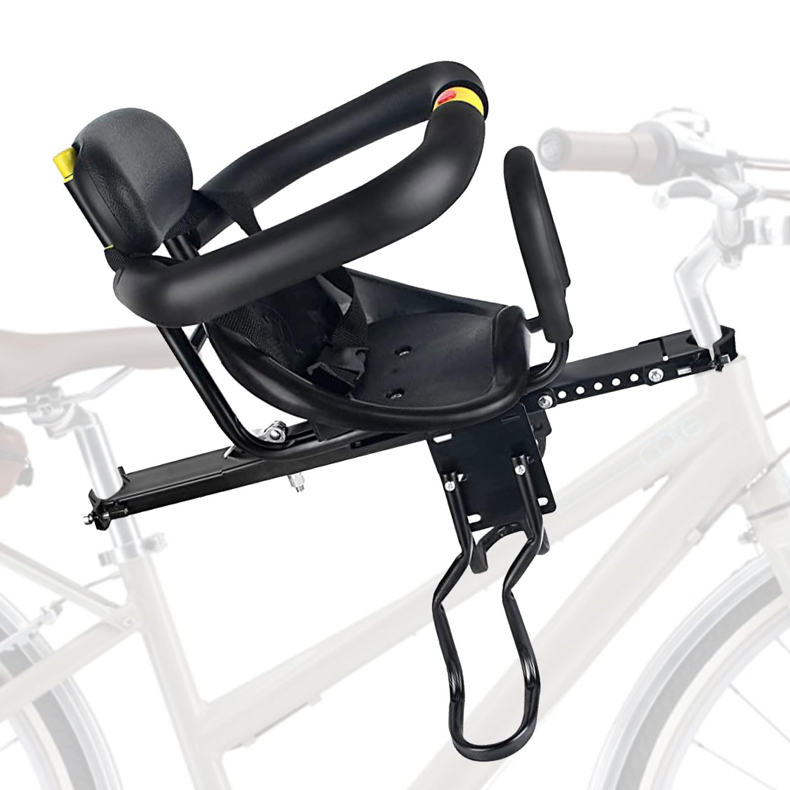 SuhoFutus Kinderfahrradsitz Hinten - Hochlehniger Sitz Für Kinder 6 Monate Bis 6 Jahre