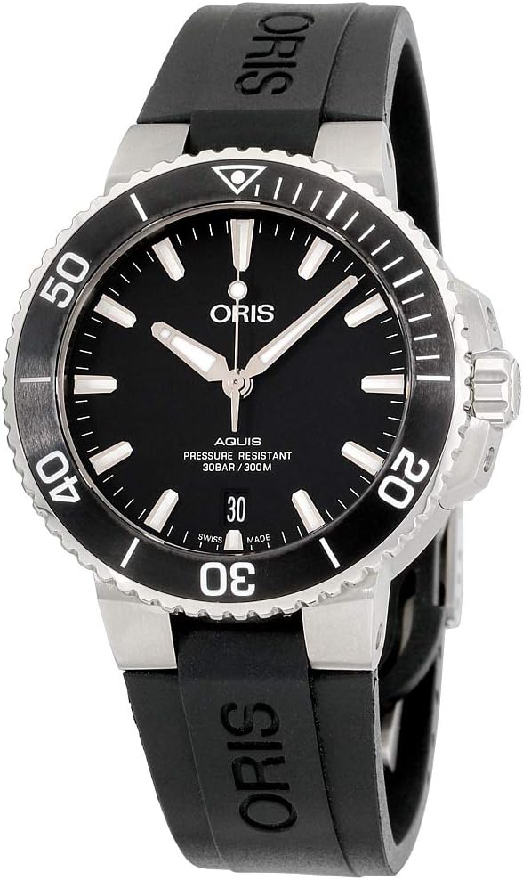Oris Aquis Automatic Black Dial Men's Watch 01 733 7732 4124-07 4 21 64FC