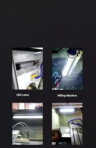 Miniatura 5 de Máquina de fresado de iluminación LED de 20 W Tubo de luces CNC Torno de perforación Máquina LED Luz de trabajo Lámpara a prueba de explosiones