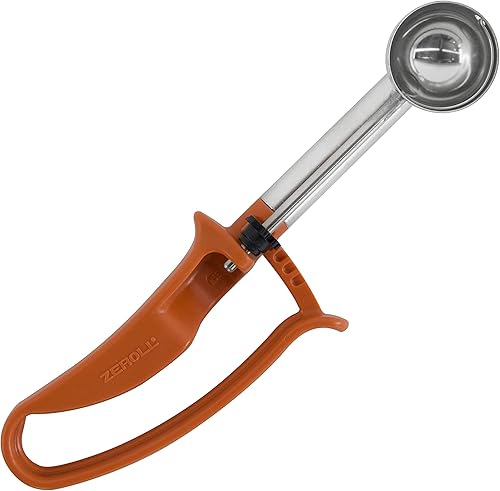 Zeroll Cuchara Universal de Longitud Extendida EZ Disher para Control de Porciones de Alimentos Diseñada para Uso con Mano Derecha o Izquierda Apta