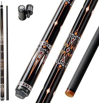 KONLLENCarbon Fiber Pool Cue Stick Professional Cues (Full Carbon Technology Low Deflection Billiard Cue Stick,12.5mm,147cm)…