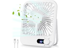 Travel Fan for Sleeping, Portable Fan for Travel