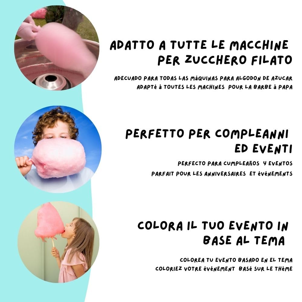 Bastoncini per Zucchero filato da 40 cm | 200 pezzi