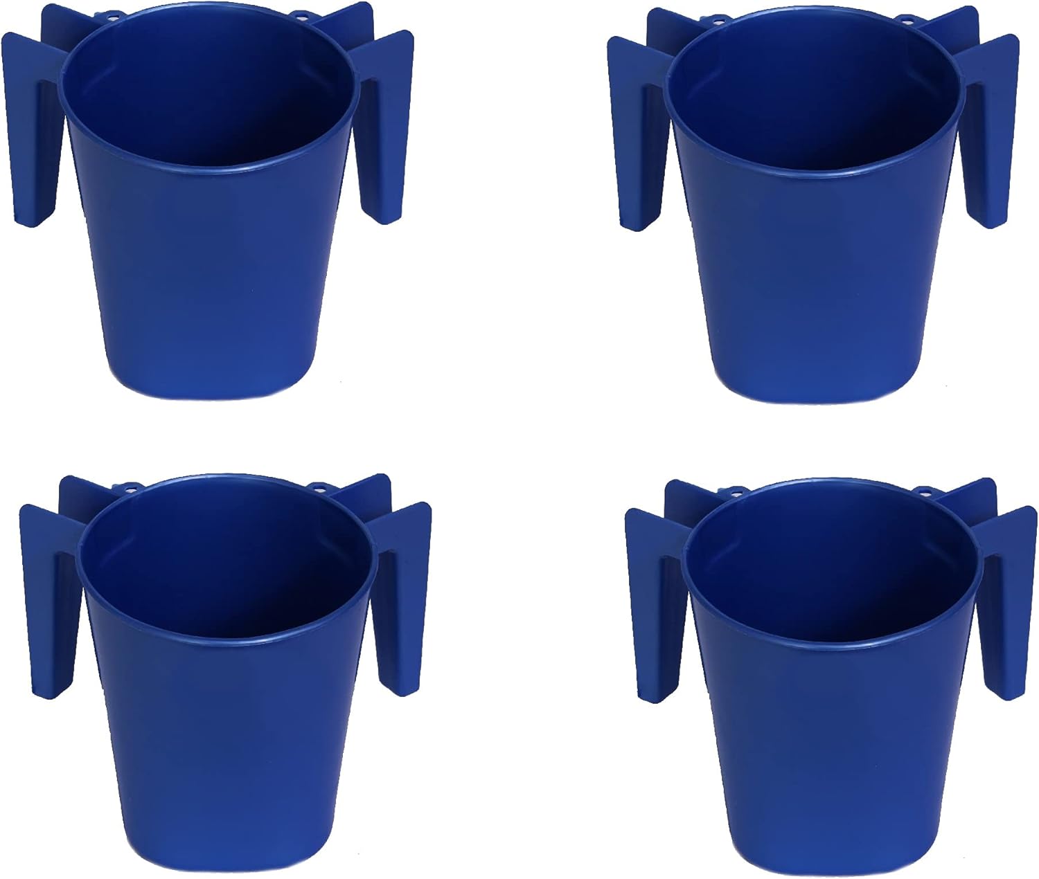 Ybm Home Plastic Square Wash Cup Ba154 (Pink, 4)