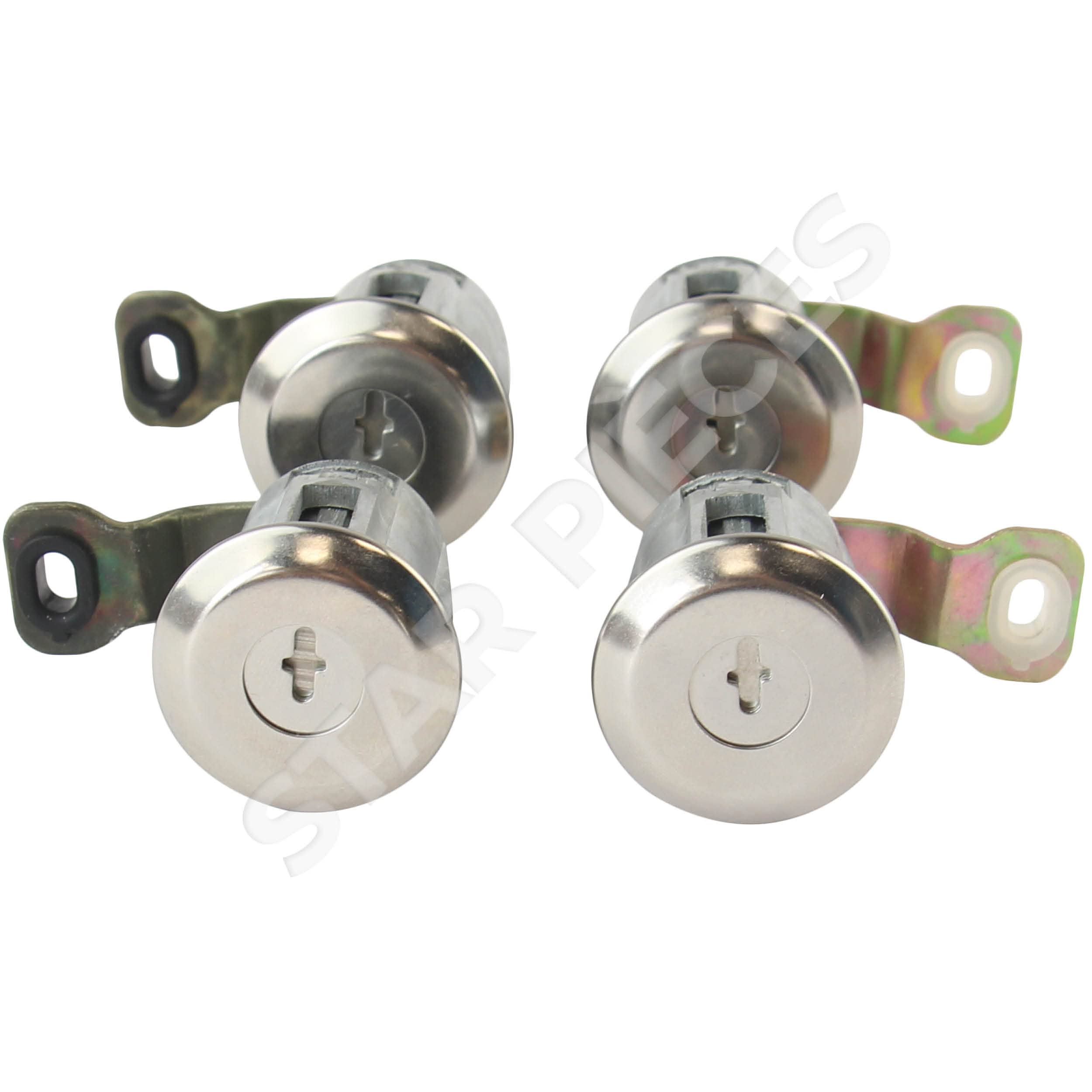 4 cerraduras puerta compatibles para Berlingo 1 y Partner 1 (1996-2008) Bombin cerradura con duplicado de llave | 4162Q4 | 9170CX | 4161H9 | 9170CW