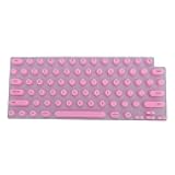 Vikye Premium Keyboard Cover Protector, Ultra Thin Keyboard Cover Protector Compatible with Air 13/15 Pro 14/16, Typing Raised (Pink)