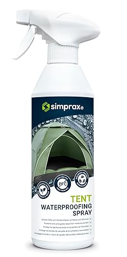 simprax® Tent Waterproofing Spray - Certified Eco-Friendly, UV-Stable & Biodegradable